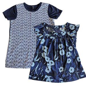 J.CREW & BANANA REPUBLIC Deep Blue Preppy Spring Short Sleeve Tops Set Size XS